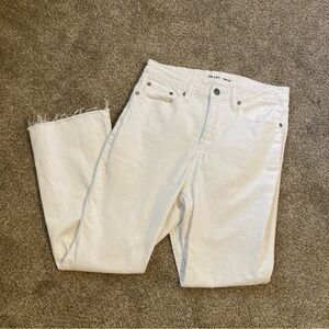 White Flare Jeans